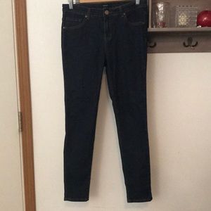 Forever 21 jeans, dark blue, high rise, size 28